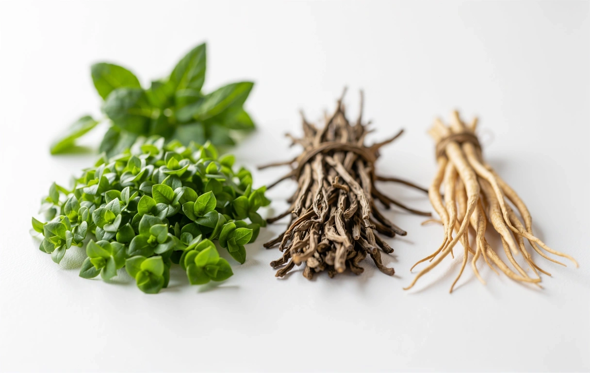 Raw botanical ingredients